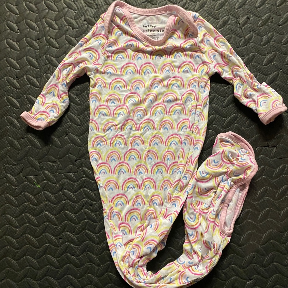 Little Sleepies Knotted Gown - Newborn